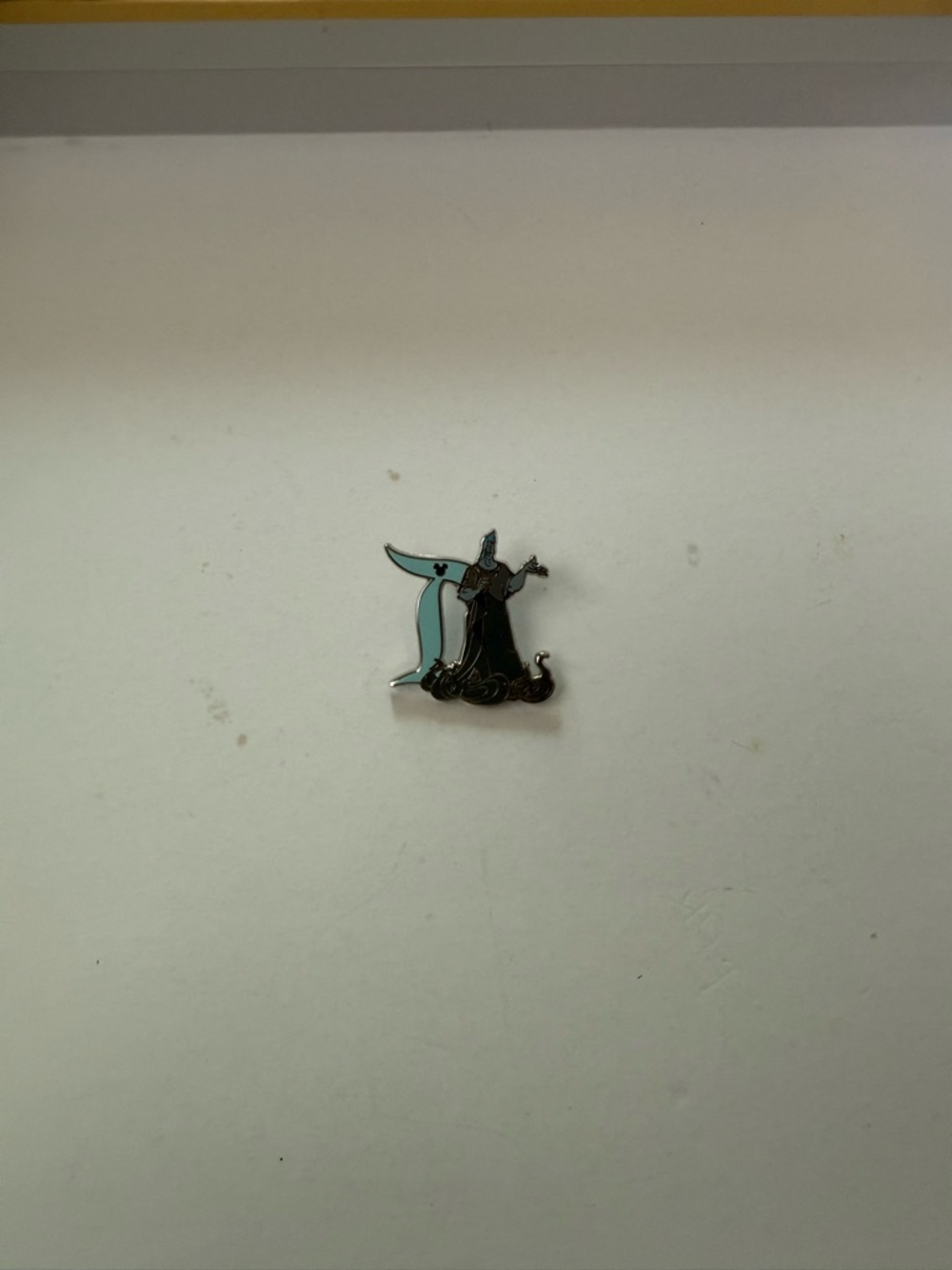 Disney Black and Teal Villain Enamel Pin